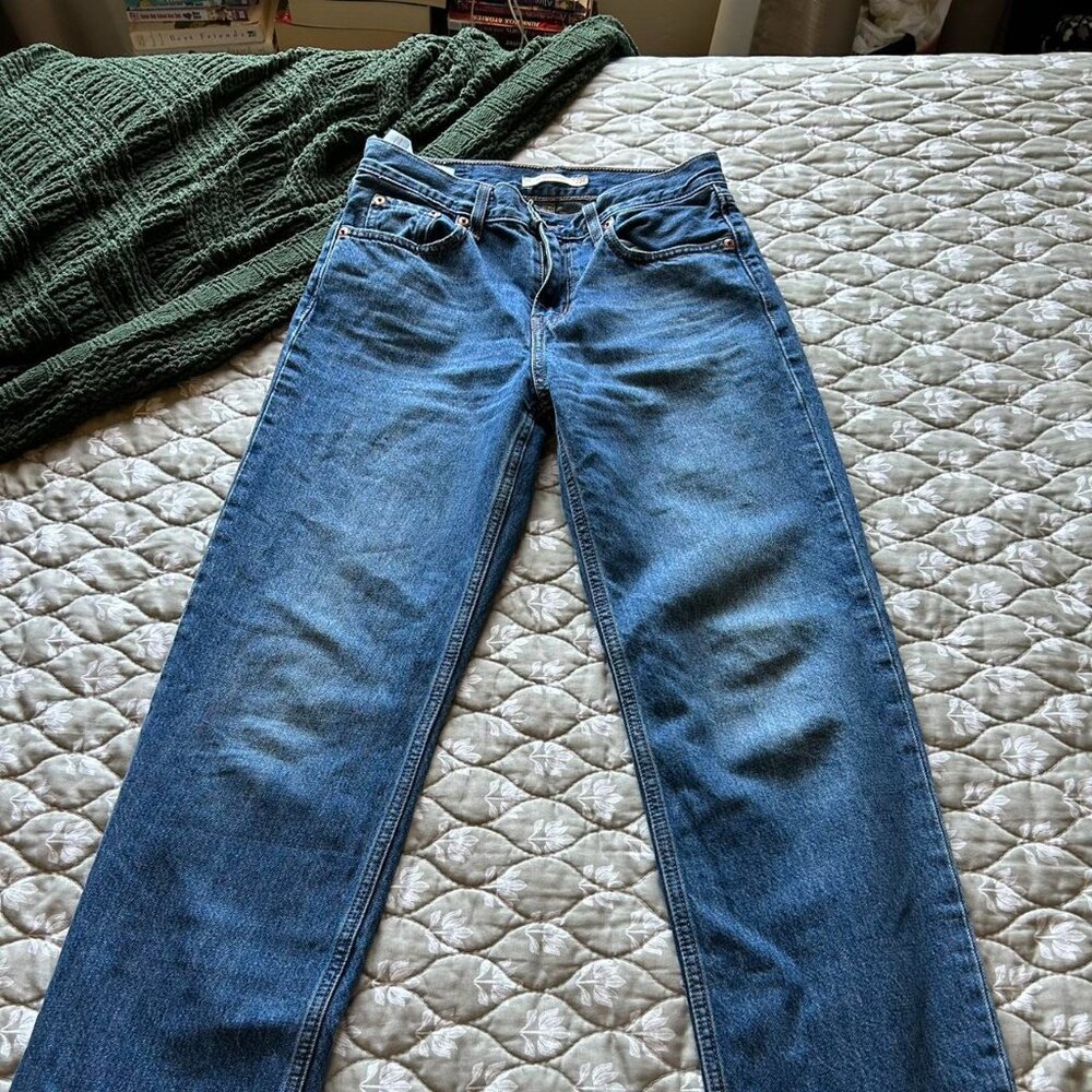 Women's Blue and Navy Jeans